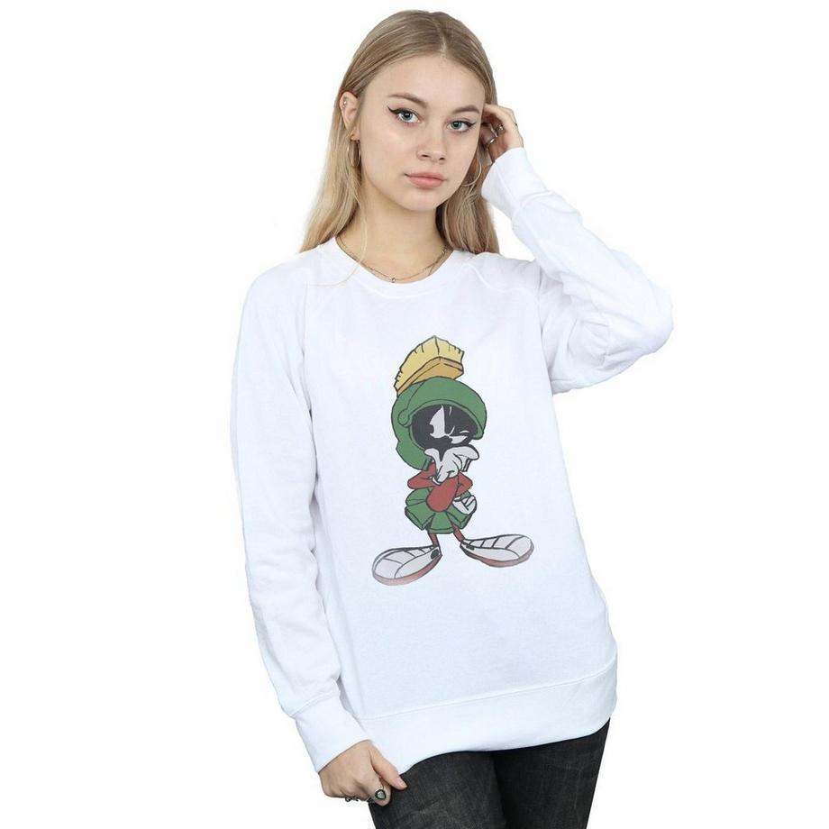 LOONEY TUNES Marvin the Martian Sweatshirt Imprimé Graphique  
