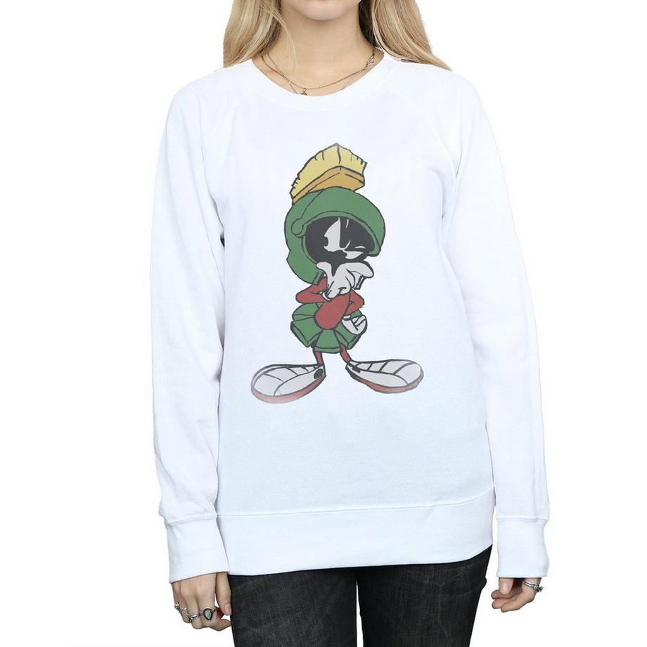LOONEY TUNES Marvin the Martian Sweatshirt Imprimé Graphique  