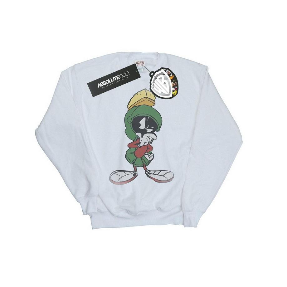 LOONEY TUNES Marvin the Martian Sweatshirt Imprimé Graphique  