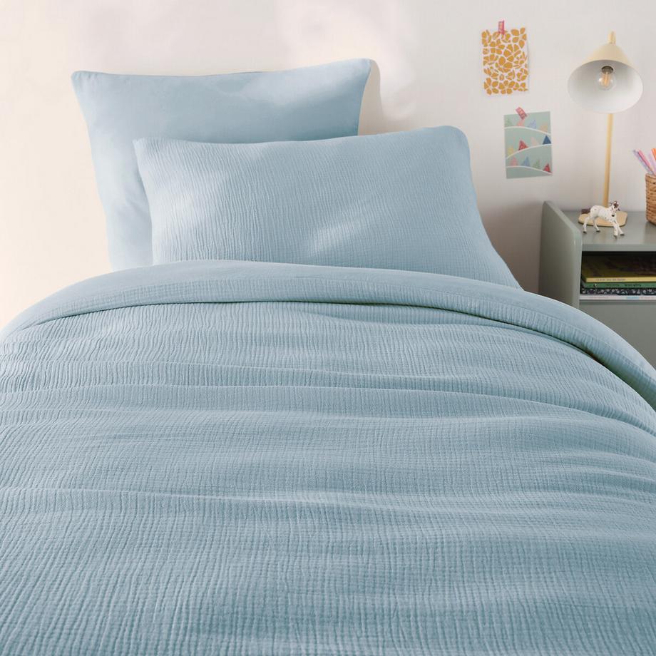 La Redoute Intérieurs Fodera per Cuscino Bambino Garza Cotone Lavato  