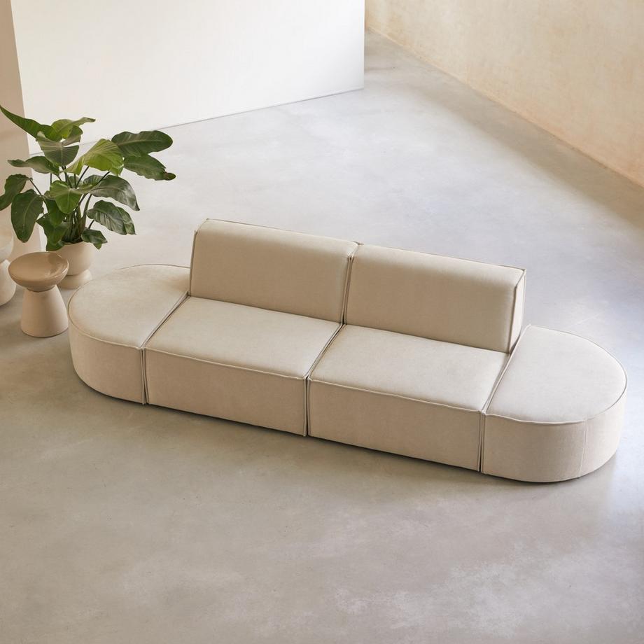 Tikamoon Sessel-Element Dario  
