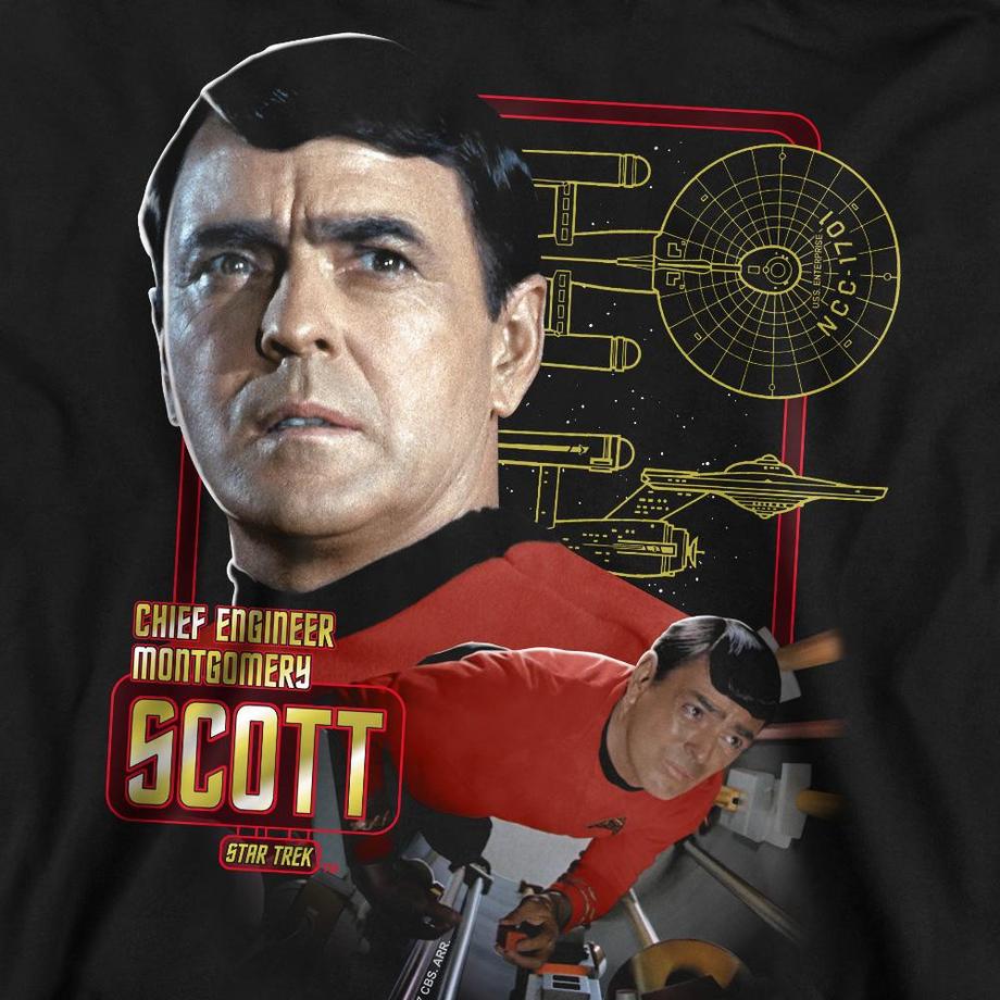 Star Trek Chief Engineer Scott Sweatshirt  