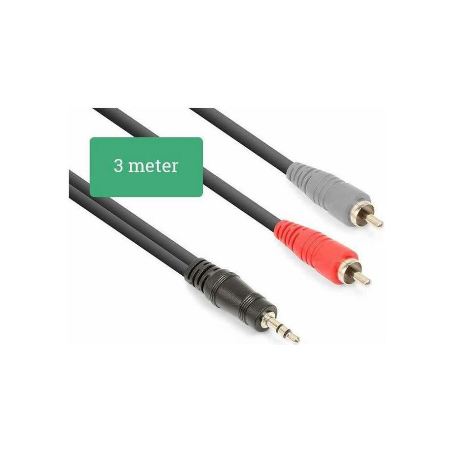 Vonyx  CX334-3 3,5 mm Klinke - Cinch 3 m 