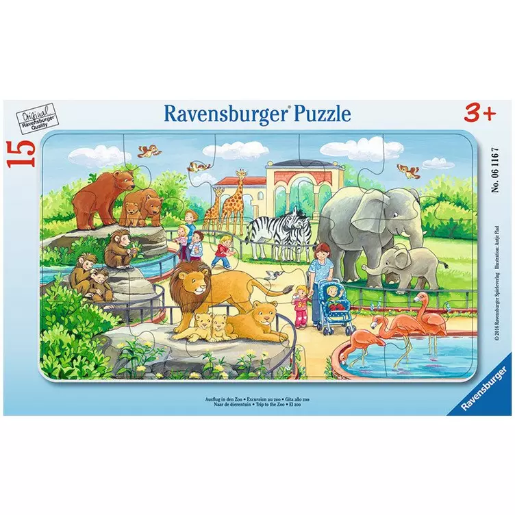 Ravensburger Puzzle Ausflug in den Zoo (15Teile)online kaufen MANOR