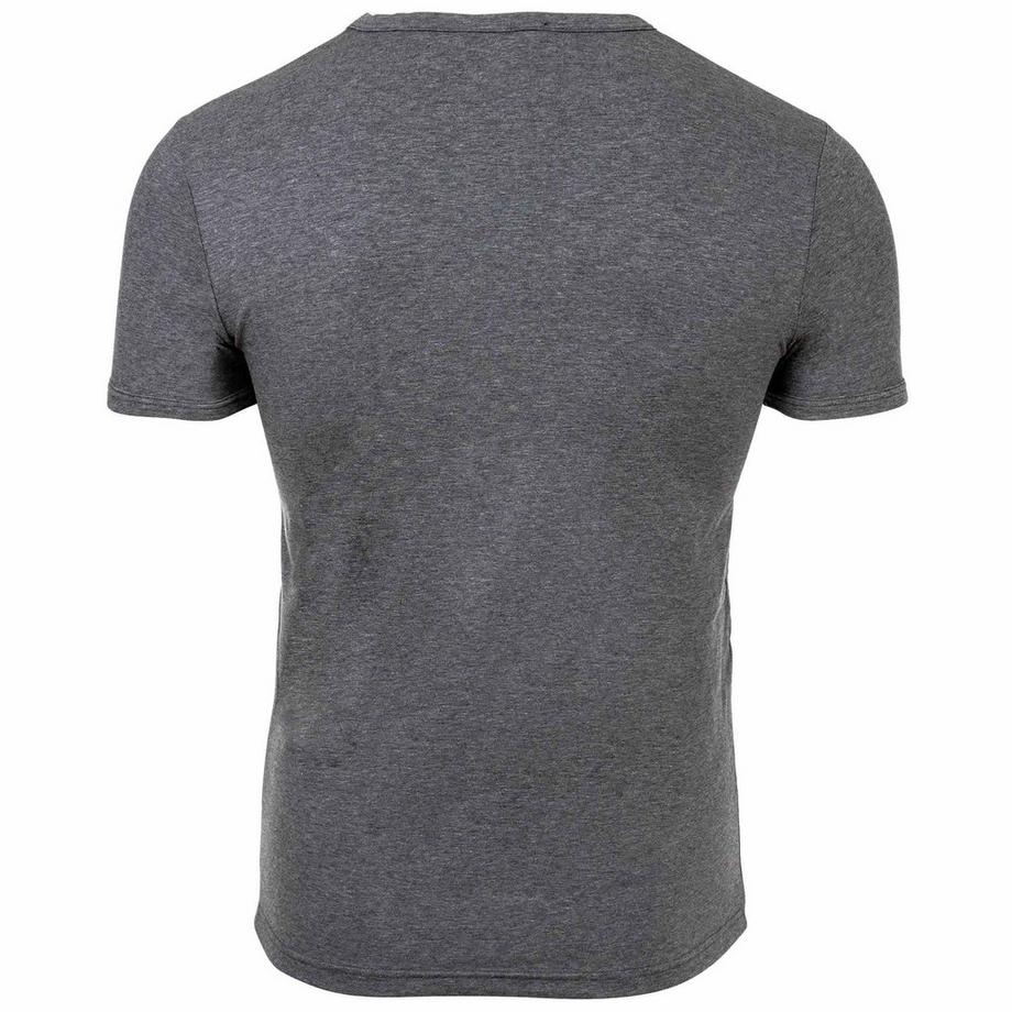 VERSACE Topeka Bi-Stretch Coton Biologique Col V T-Shirt  