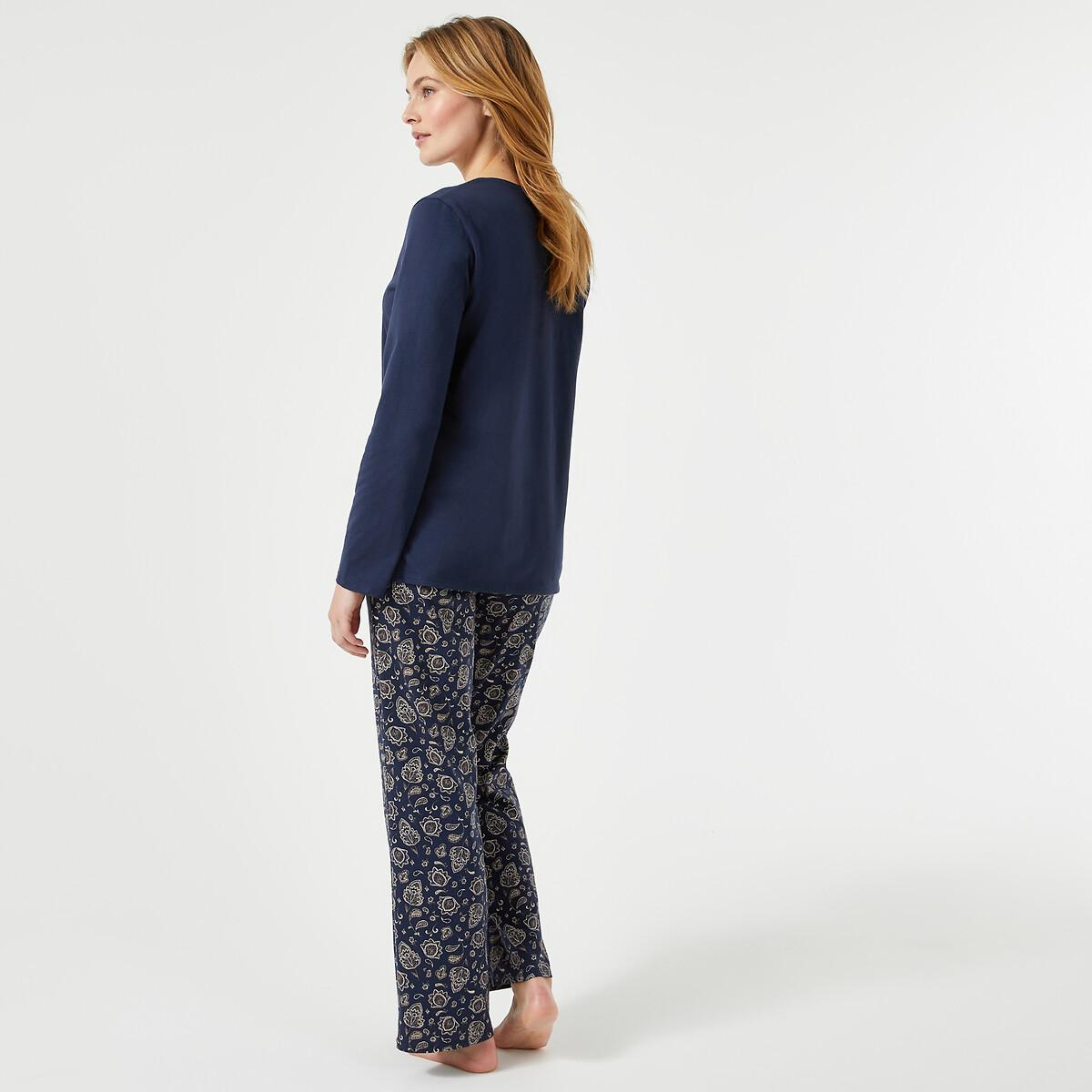 La Redoute Collections  Bedruckter Jersey-Pyjama 