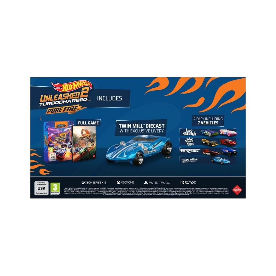 Milestone Inc.  Hot Wheels Unleashed 2 - Turbocharged - Pure Fire Edition 
