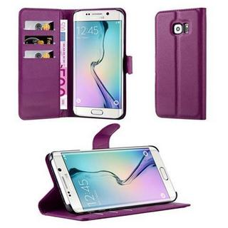 Cadorabo  Housse compatible avec Samsung Galaxy S6 EDGE - Coque de protection avec fermeture magnétique, fonction de support et compartiment pour carte 