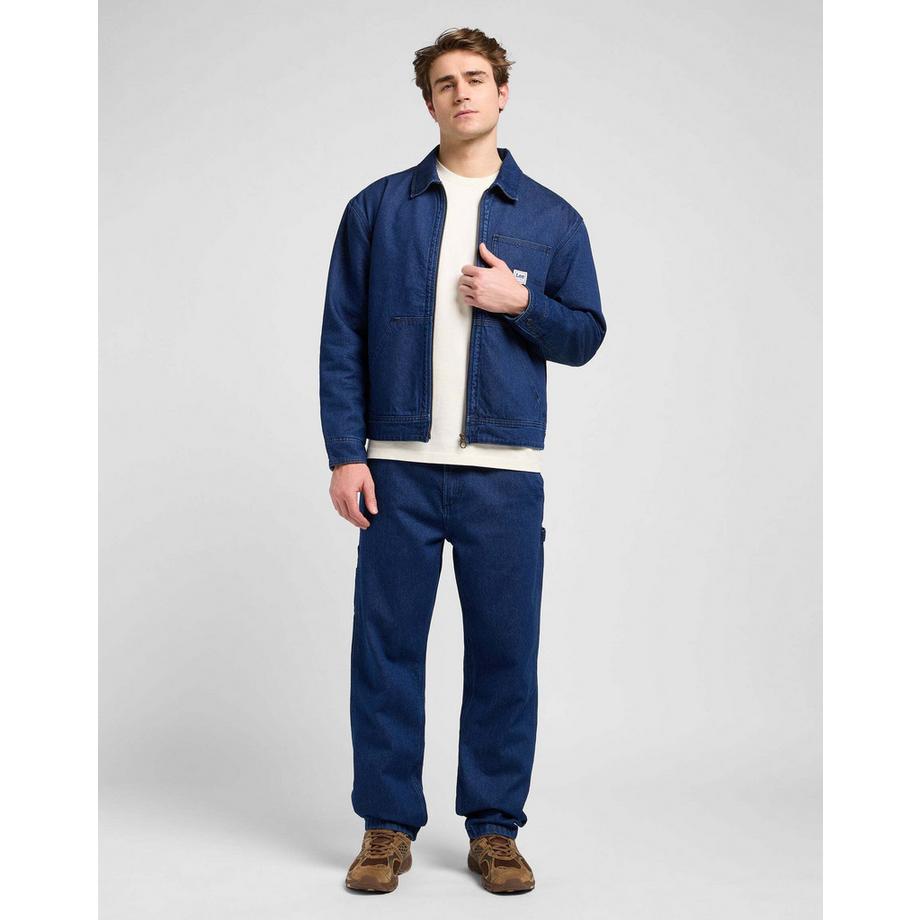 Lee Giubbotto in denim 91W foderato  