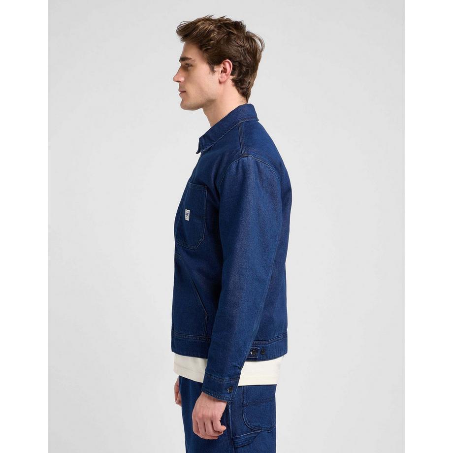 Lee Giubbotto in denim 91W foderato  