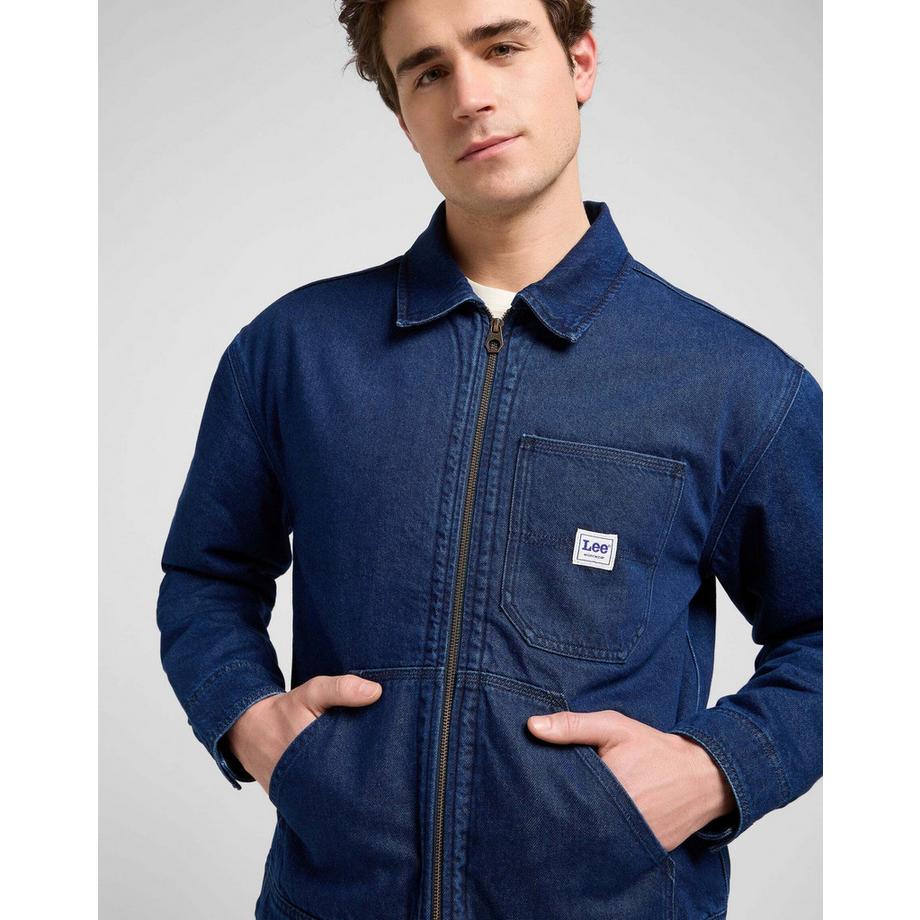 Lee Giubbotto in denim 91W foderato  