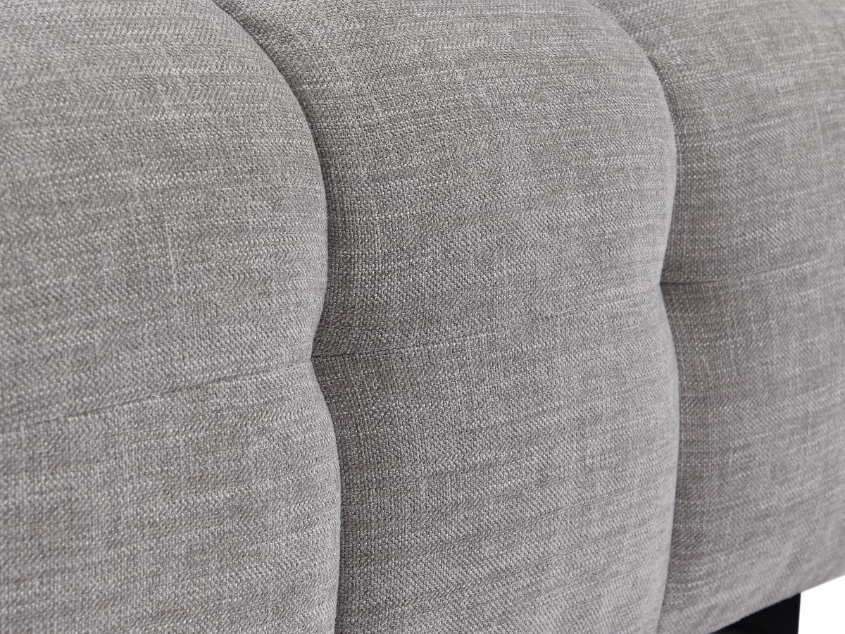 PASCAL MORABITO Pouf in Tessuto chiné Grigio - DILOME di PASCAL MORABITO  