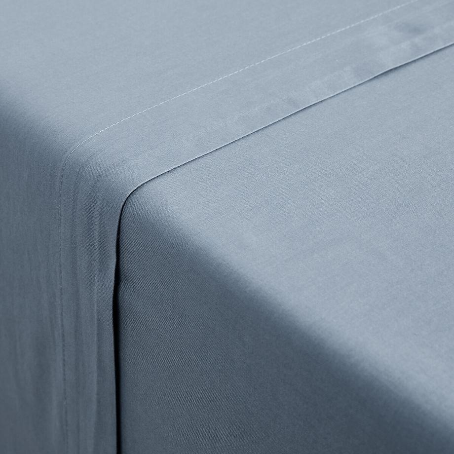 La Redoute Intérieurs Scenario Drap Plat en Coton Lavé  