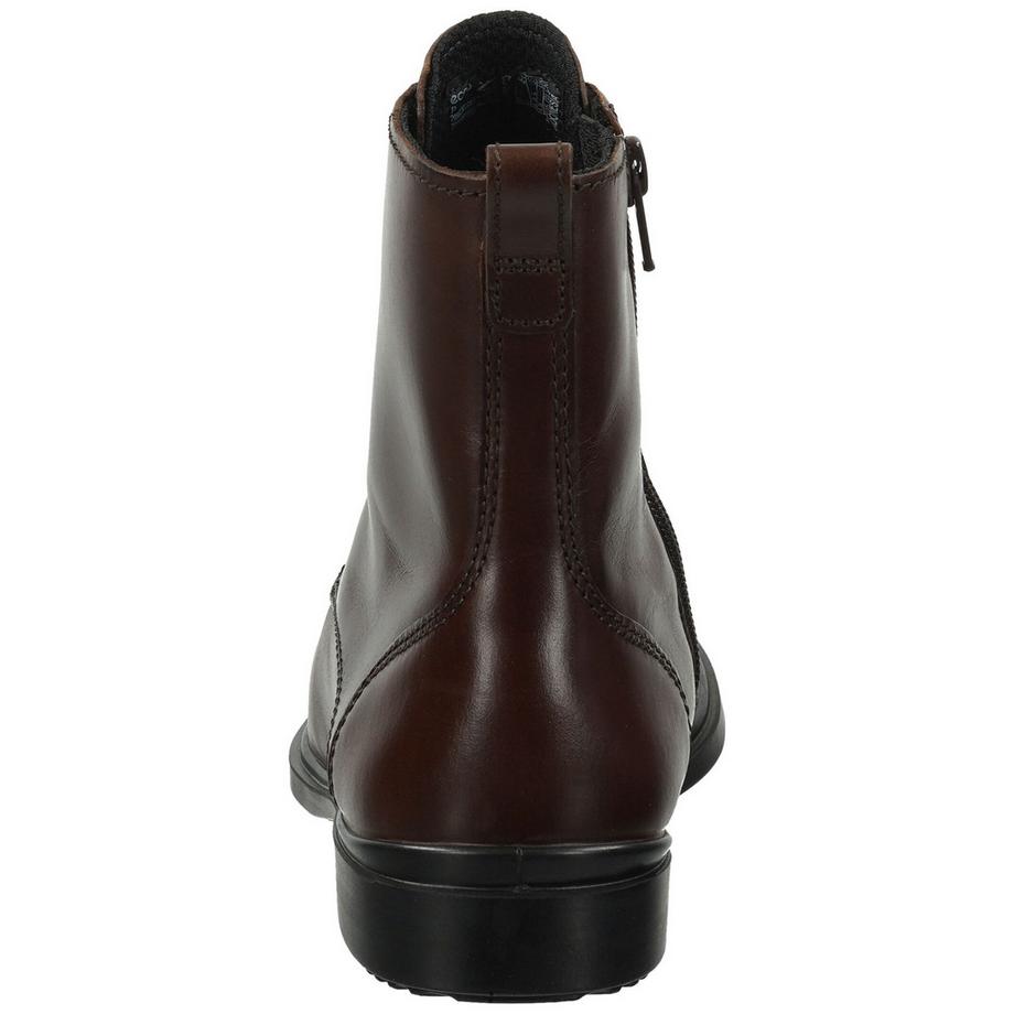 ecco Bottines à Lacets avec Fermeture Éclair Latérale  