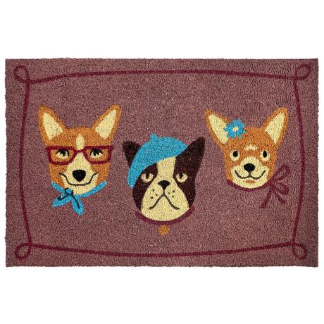 Beliani Tappetino da Ingresso en Fibra di Cocco Moderno BABABU  