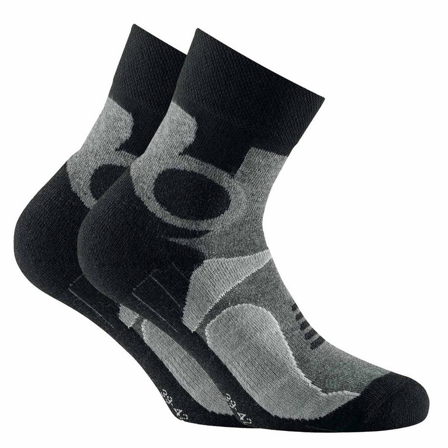 Chaussettes  Paquet de 2 Confortable à porter-Trekking Quarter 2-er pack