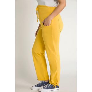 Ulla Popken  Bellieva-Sweatpants, extrabreiter Bund, Biobaumwolle 