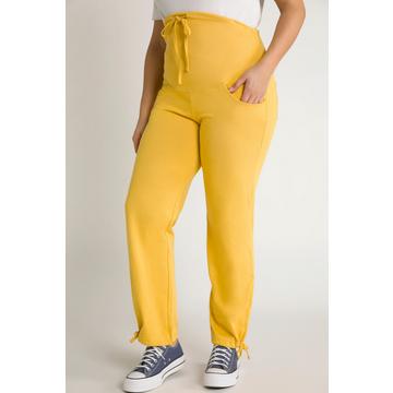 Pantalon en molleton Bellieva, ceinture extra-large, coton bio