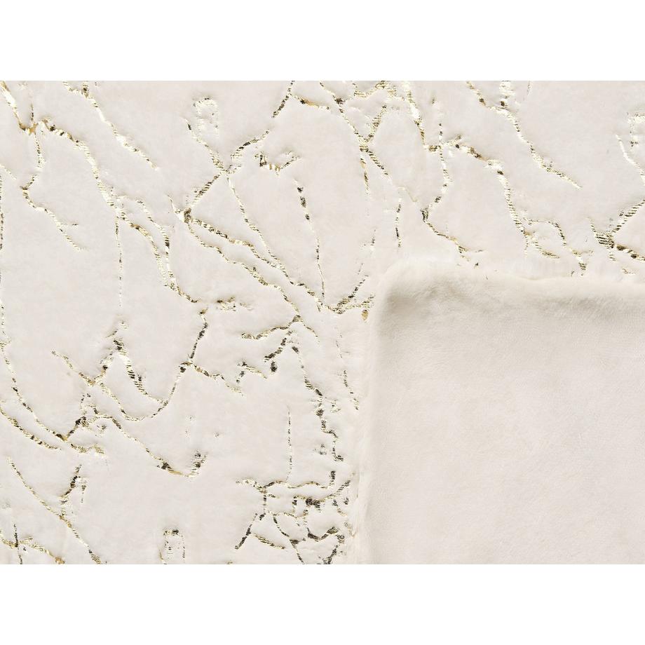 Beliani Godavari Coperta Morbida Moderna in Poliestere  