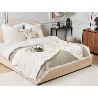 Beliani Couverture Polaire Moderne Godavari en Polyester  