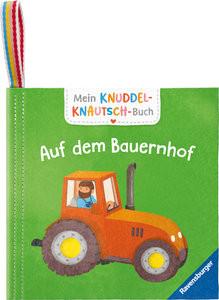 Mein Knuddel-Knautsch-Buch: Auf dem Bauernhof; weiches Stoffbuch, waschbares Badebuch, Babyspielzeug ab 6 Monate Teichmann, Meike (Illustrationen) Couverture rigide 