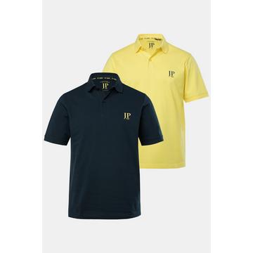 Poloshirts, Basic, 2er-Pack, Piqué