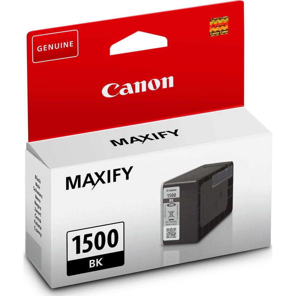 Canon  CANON Tintenpatrone schwarz PGI-1500BK MAXIFY MB2050/MB2350 400 S. 