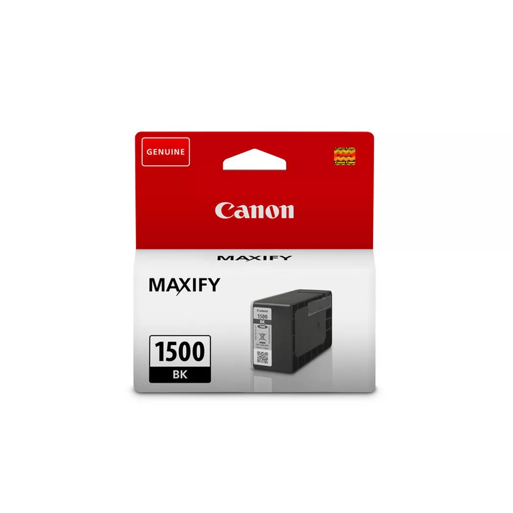 Canon – Tintenpatrone schwarz PGI-1500BK MAXIFY MB2050/MB2350 400 S., One Size