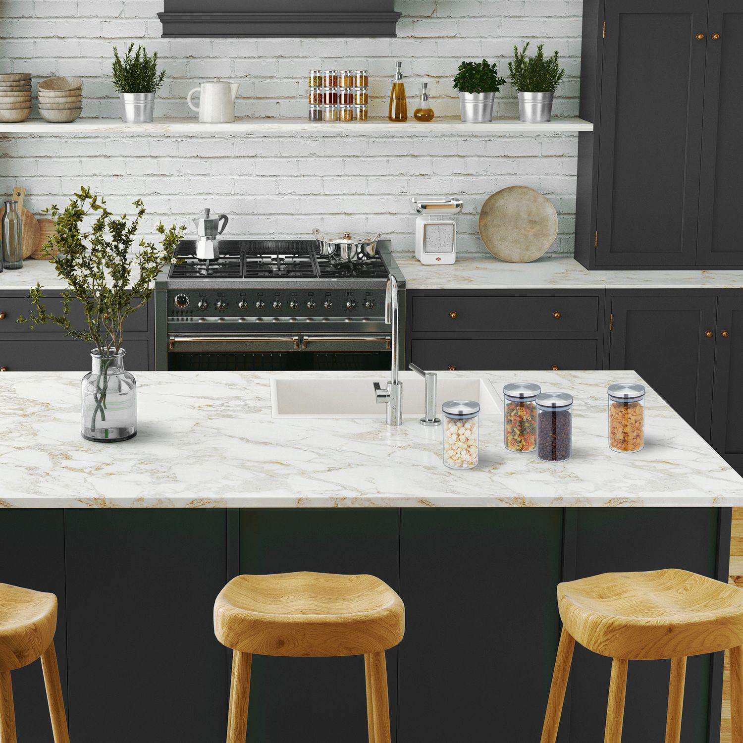 B2X Barattoli conservazione in set da 4 da 1000 ml  