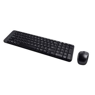 Logitech  Wireless Combo MK220 tastiera Mouse incluso RF Wireless QWERTY International EER Nero 