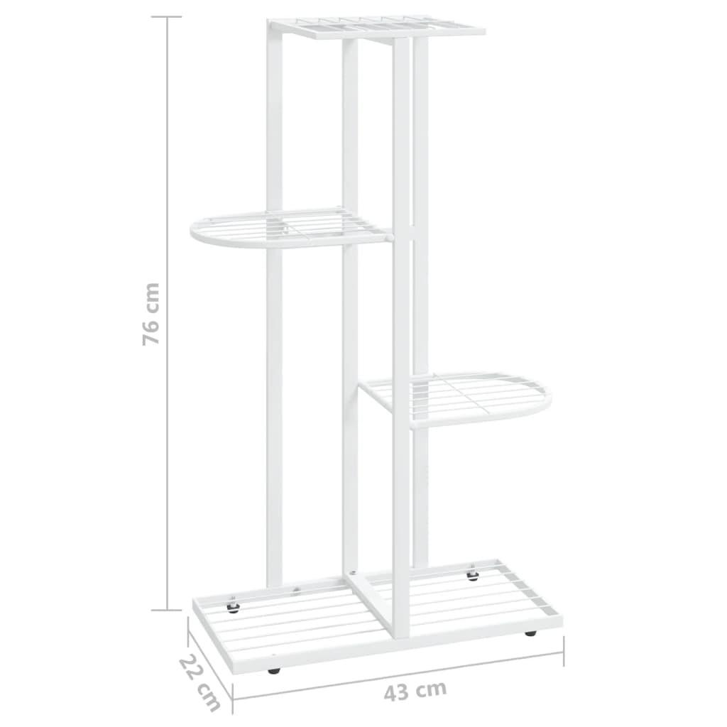 VidaXL supporto per piante Metallo  