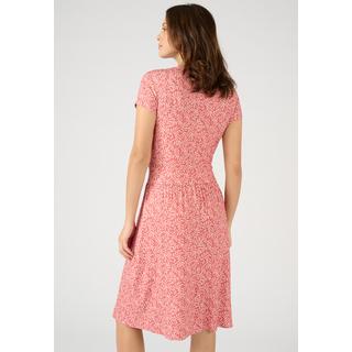 Damart  Robe effet cache-c¿ur taille cintrée, col V. 