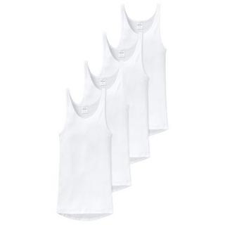 Schiesser Original Classics Doppelripp Unterhemd 4er Pack  