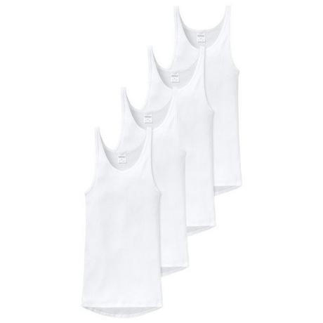 Schiesser Original Classics Doppelripp Unterhemd 4er Pack  