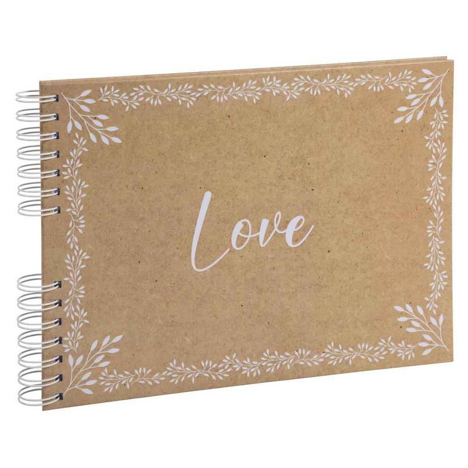 Exacompta Album spiral 50p. bianco 32x22cm KRAFT  