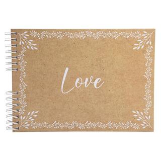 Exacompta Album spiral 50p. bianco 32x22cm KRAFT  