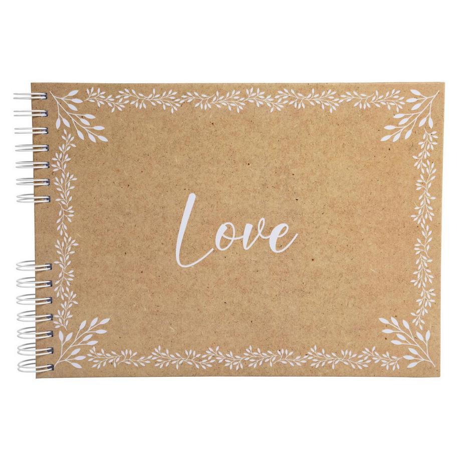 Exacompta Album spiral 50p. bianco 32x22cm KRAFT  