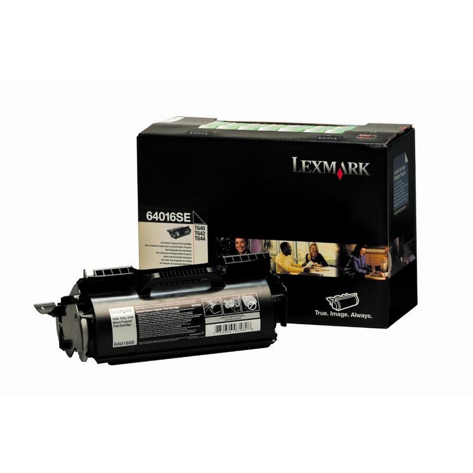 LEXMARK Toner-Modul prebate schwarz 64016SE T640/642/644 6000 Seiten