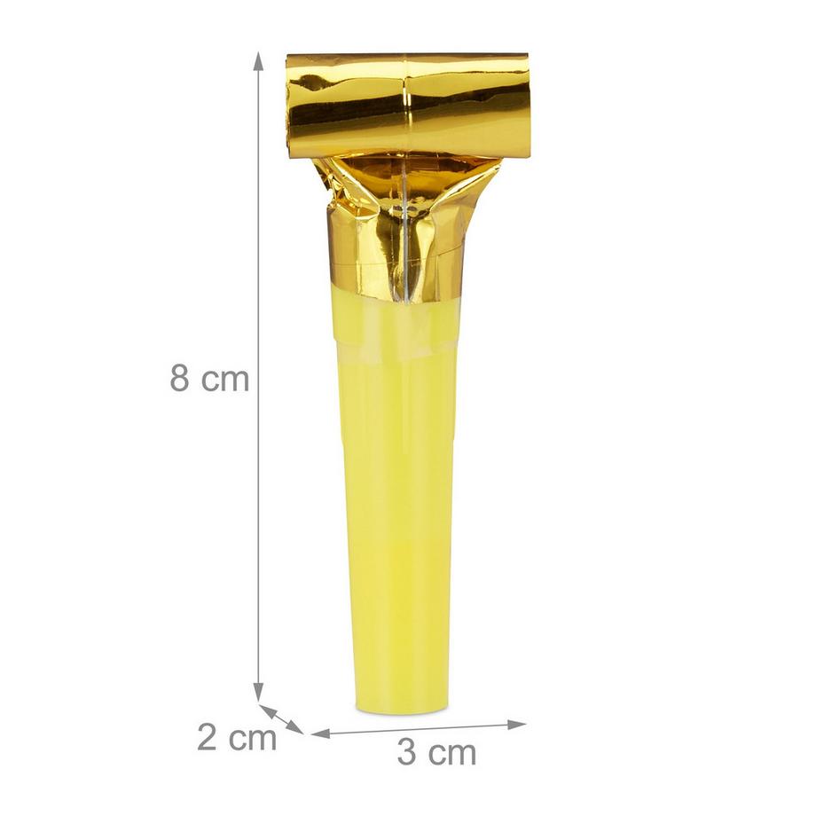 B2X  Partyflöten 50er-Pack 