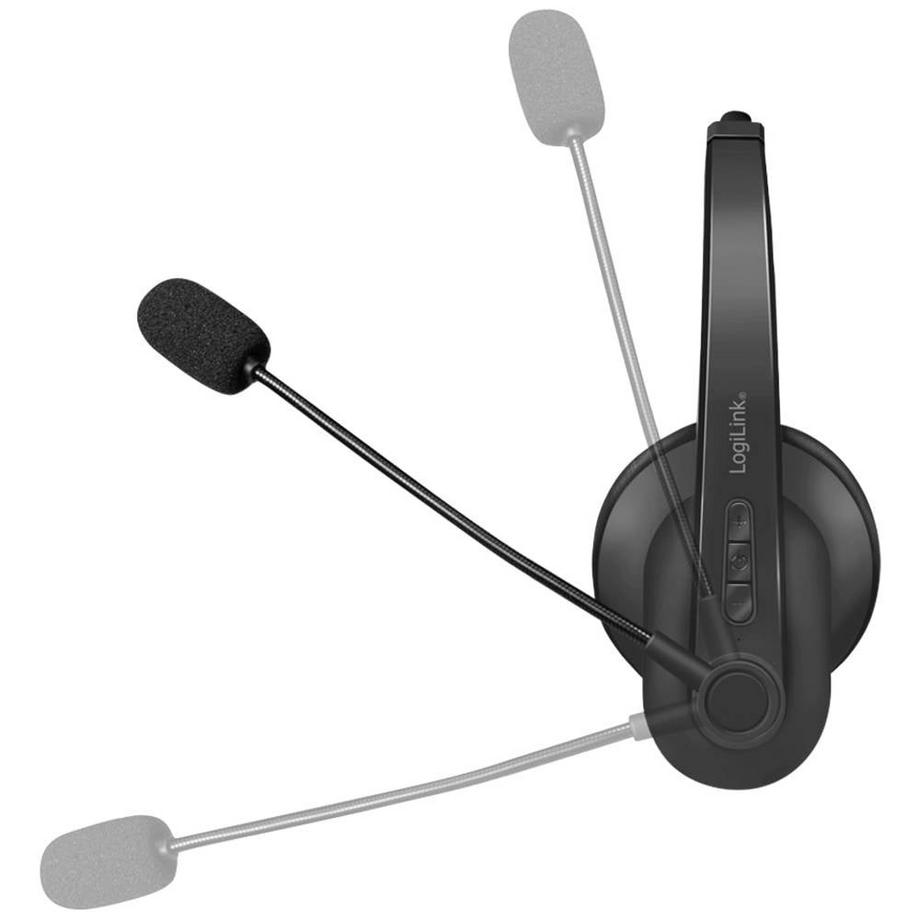 LogiLink  Bluetooth Stereo Headset, Mikrofon 