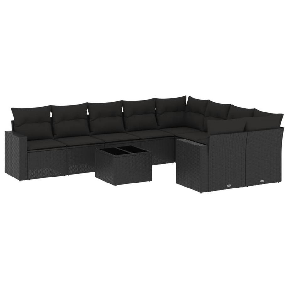 set divano da giardino Polirattan