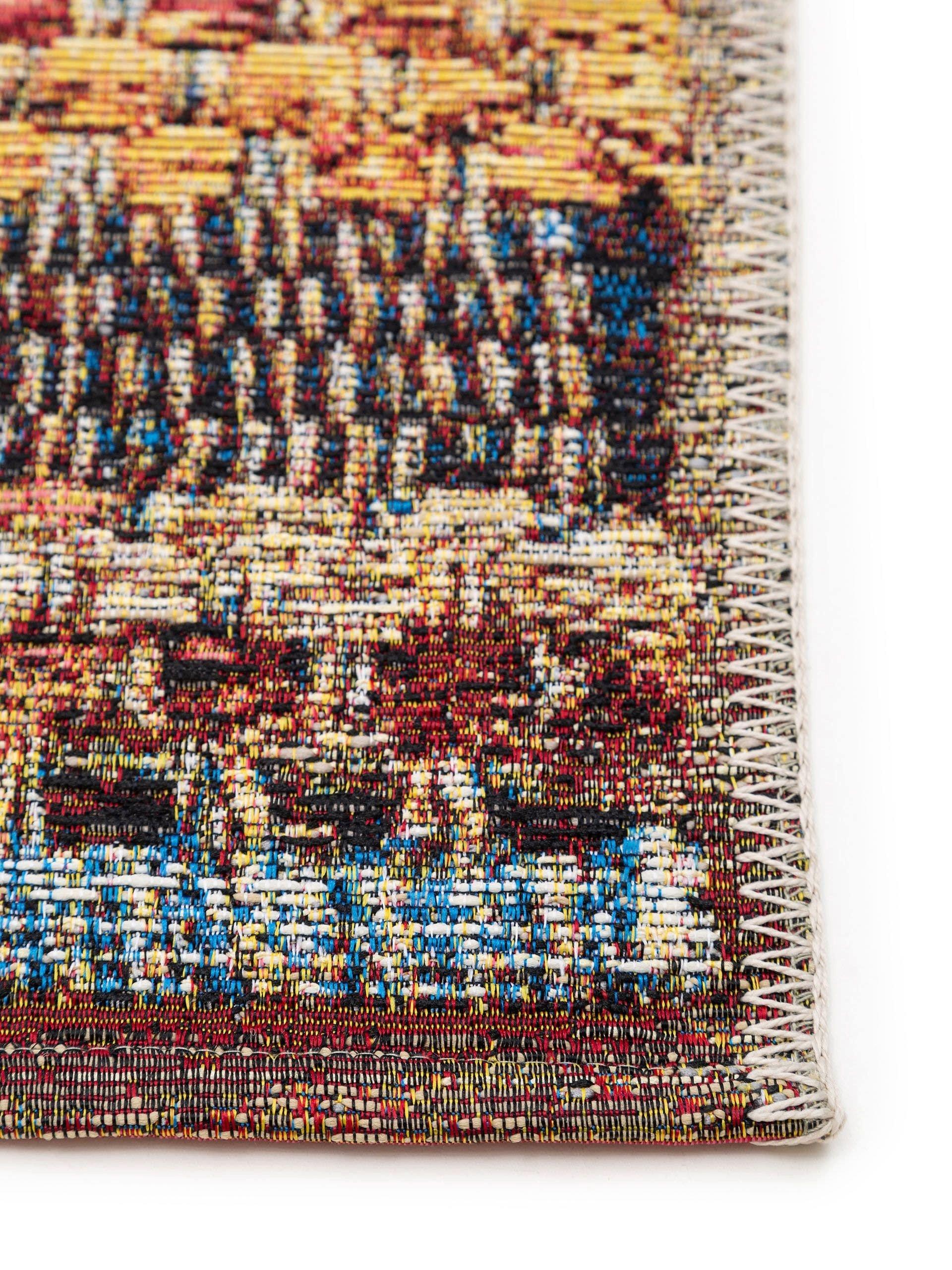 Benuta Tapis d'extérieur & intérieur Kenya Multicouleur  