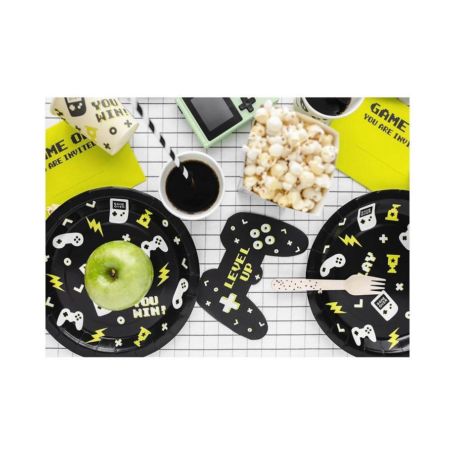 PartyDeco Einwegteller Game  