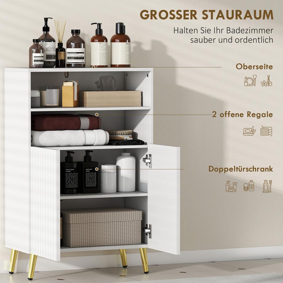 HOMCOM Badezimmerschrank  