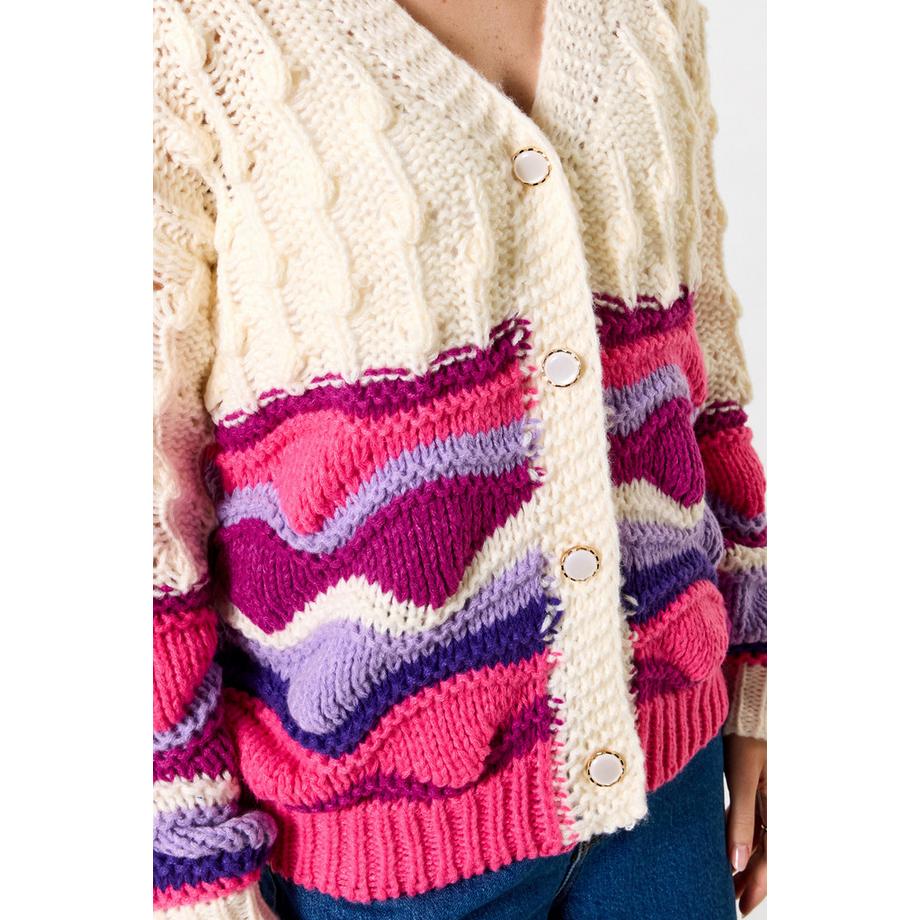 Joe Browns Auffällige Strickjacke  