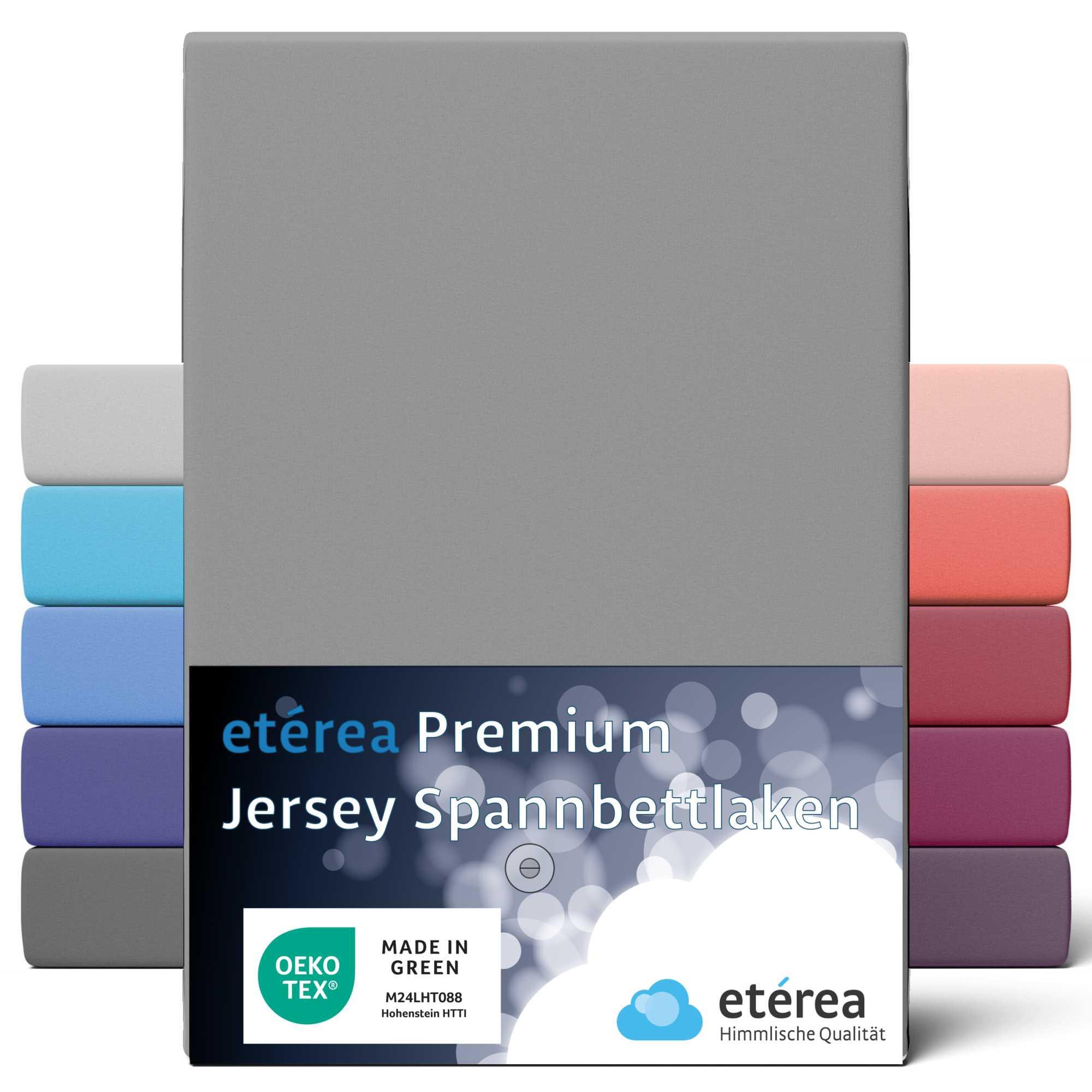 etérea Himmlische Qualität Premium Jersey Spannbettlaken  