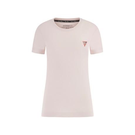 GUESS Eco Mini Triangle Rundhals T-Shirt  