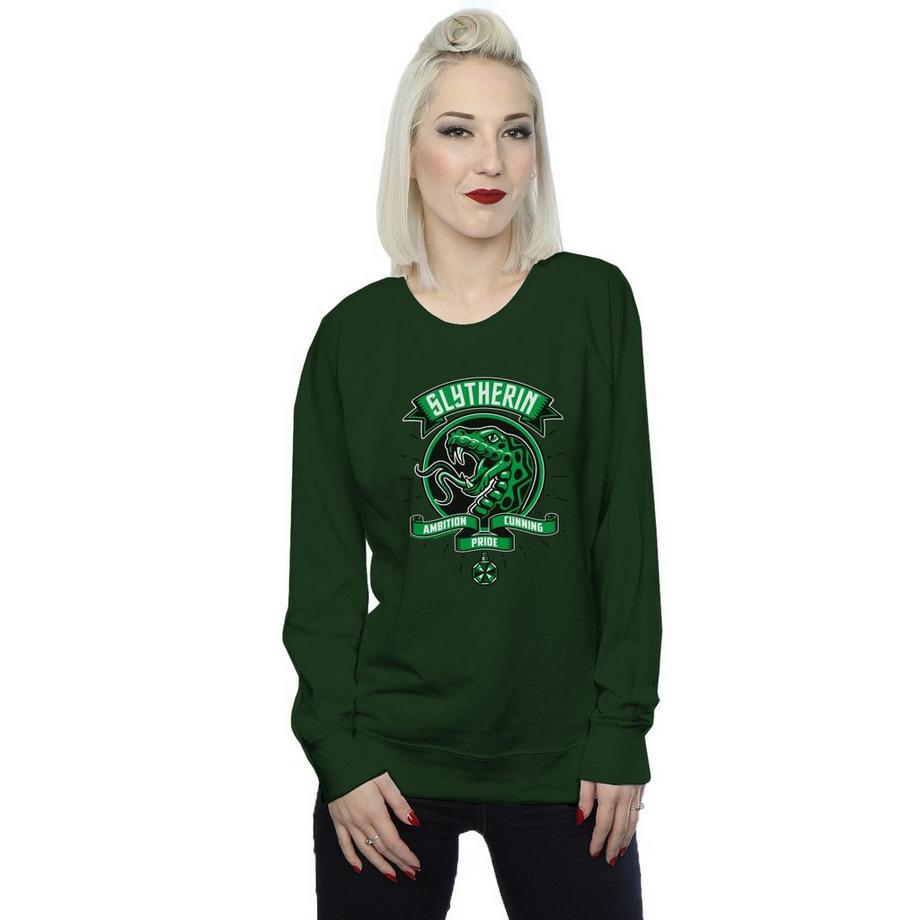 Harry Potter Slytherin Sweatshirt Col Rond  