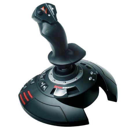 THRUSTMASTER  T.Flight Stick X Noir, Rouge, Argent USB Joystick Analogique PC, Playstation 3 