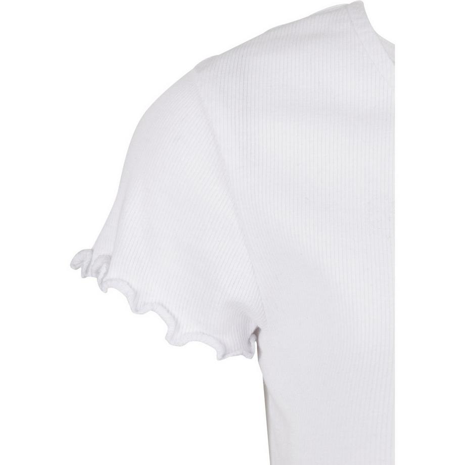 URBAN CLASSICS T-Shirt Corta Abbotonata a Costine  